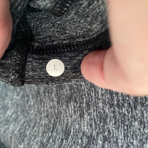 LULULEMON Men’s Half Zip Heathered Black Size Large - Picture 6 of 9